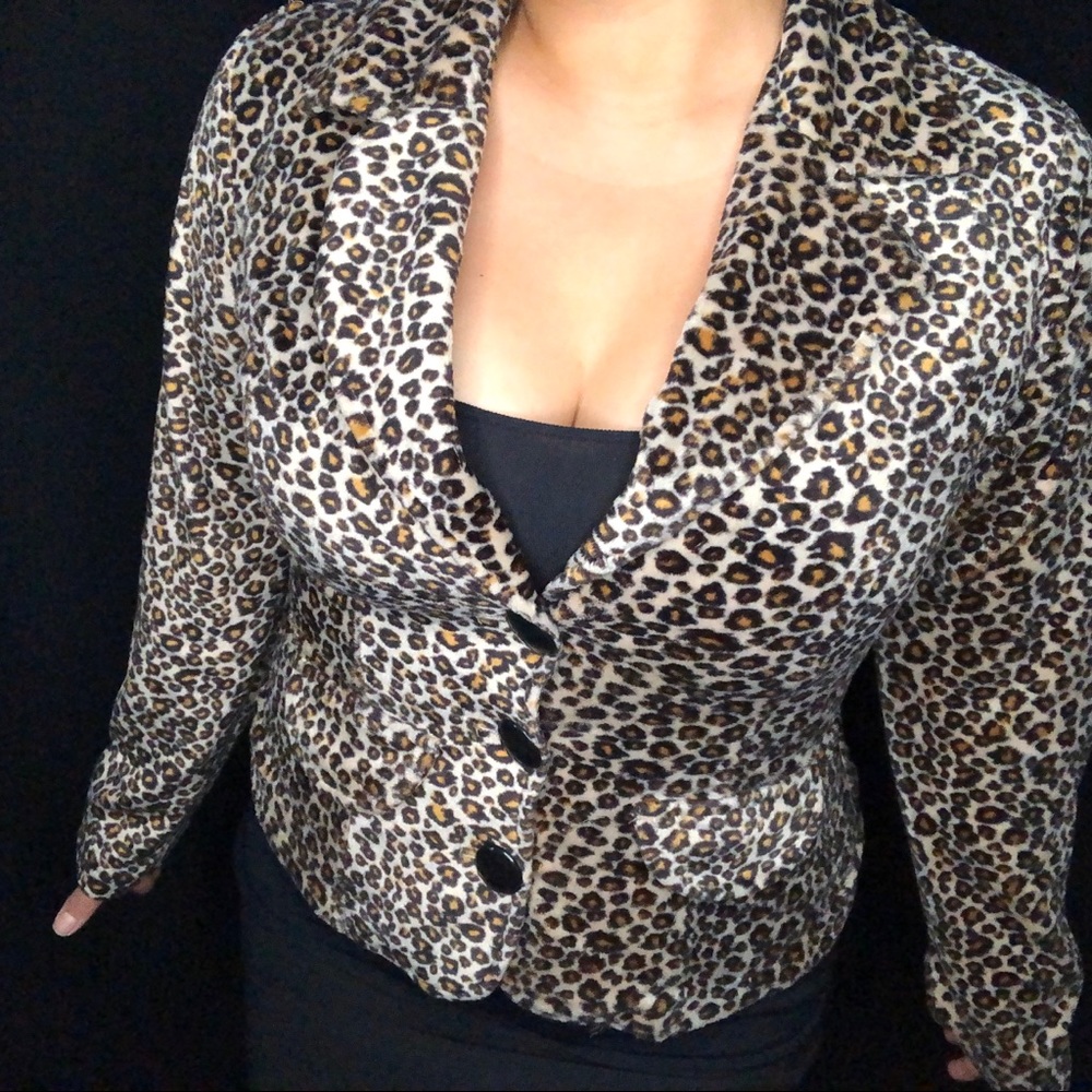 Fleece blazer/ jacket by Janette